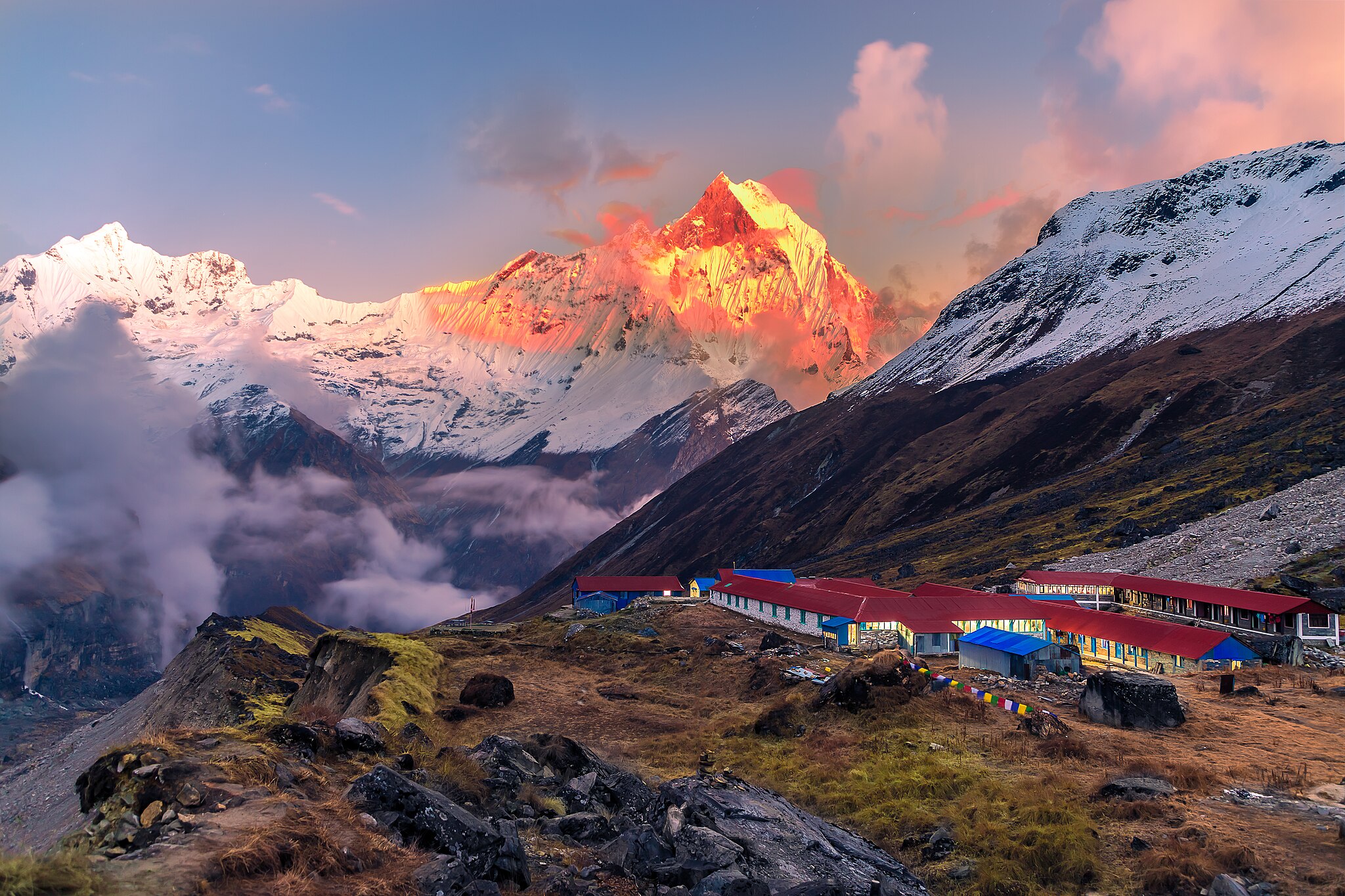 Pokhara: 7-Day Annapurna Base Camp Trek & Natural Hot Spring